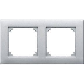 M-PLAN-Rahmen, 2fach, aluminium – 486260