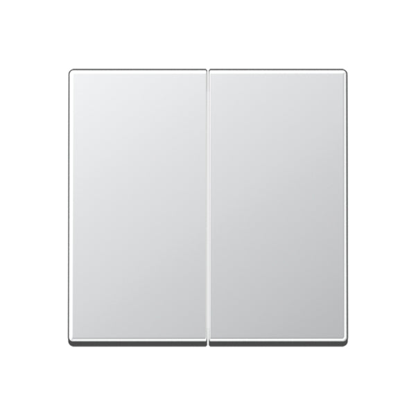 Wippe 2fach, Serie A, aluminium – A595AL