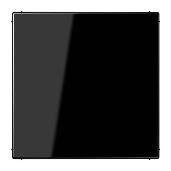 Blind-Abdeckung (gerastet), Thermoplast, Serie LS, schwarz – LS994BSW