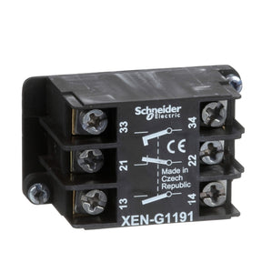 Hilfsschalter ohne Sprungfunktion, 1Ö+2S, Fronteinbau – XENG1191