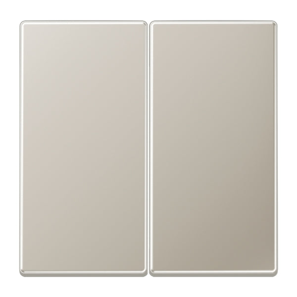 Wippe 2fach, Serie LS, Edelstahl – ES2995