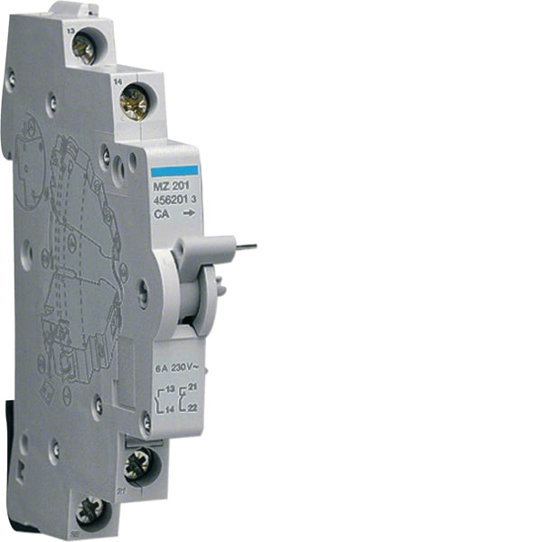 HAGER Hilfskontakt 1S+1Ö 6A 240V  – MZ201