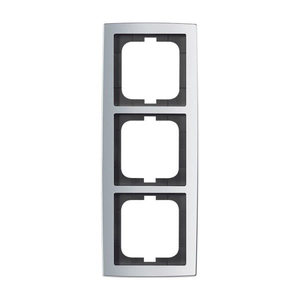 Abdeckrahmen 3-fach chrom matt - solo – 2CKA001754A4106
