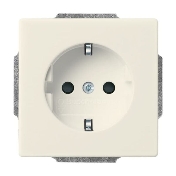 SCHUKO Steckdosen-Einsatz Safety+ elfenbeinweiß - Plattform 63 – 2CKA002013A5244