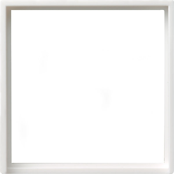 Adapterrahmen quadr. 50 x 50 mm System 55 Reinweiß m – 028227