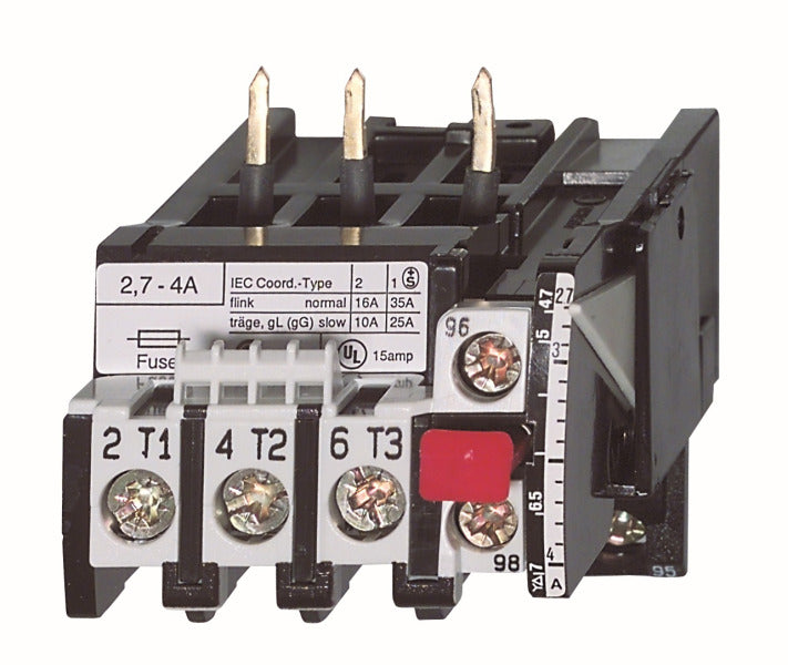 Motorschutzrelais 4-6A / YD 7-10,5A – U12/16E 6