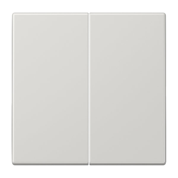 Wippe 2fach, Duroplast, Serie LS, lichtgrau – LS995LG