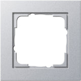 GIRA Rahmen 1fach E2 Farbe alu   – 021125
