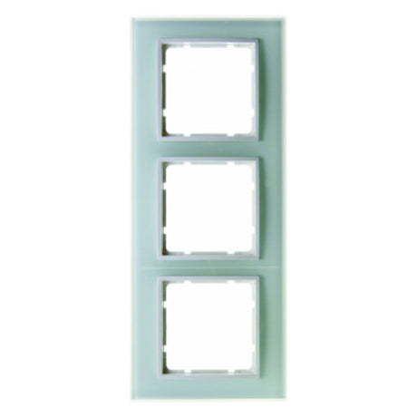 BERKER B.7 Rahmen 3fach Glas polarweiß  – 10136909