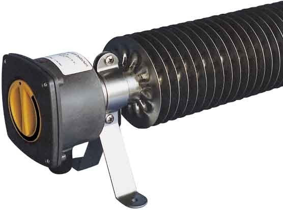Rippenrohrheizofen m.Therm. 1000 W, 230 V – RRH TR 1000