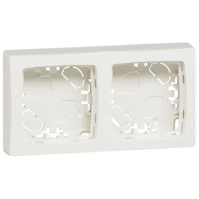 LEGRAND Aufputz Rahmen 2-fach Oteo IP20 ultraweiß   – 086092