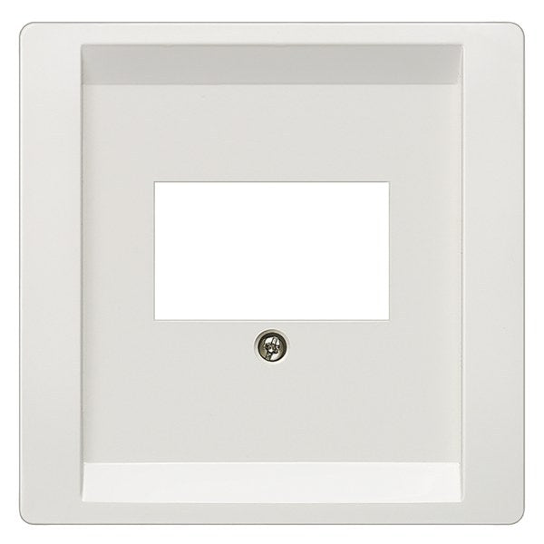 DELTA style, titanweiß Abdeckungplatte 68x 68mm für Telekommunikations- Ansch. – 5TG1342