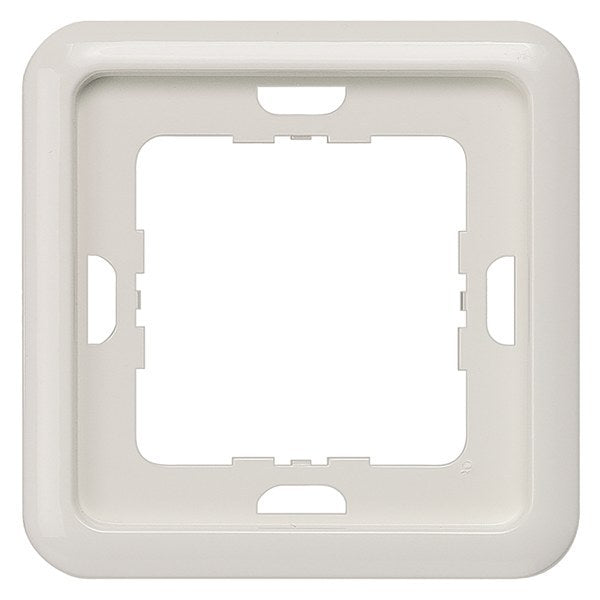 DELTA profil, titanweiß Rahmen, 1-Fach, 80x 80mm – 5TG1811