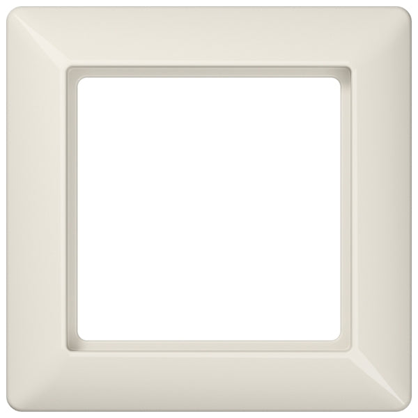 Rahmen 1fach, senkrechte und waagerechte Montage, Duroplast, AS500, weiss – AS581
