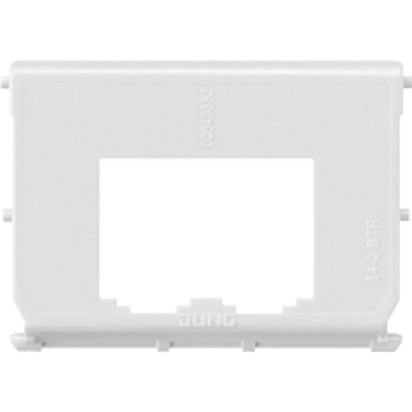 Montage-Einsatz, für 2Einzelmodule 8(8) E-DATmodul, RJ45 System, geschirmt – 54-2BTR