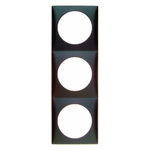 INTEGRO FLOW Rahmen 3fach anthrazit matt – 918192515