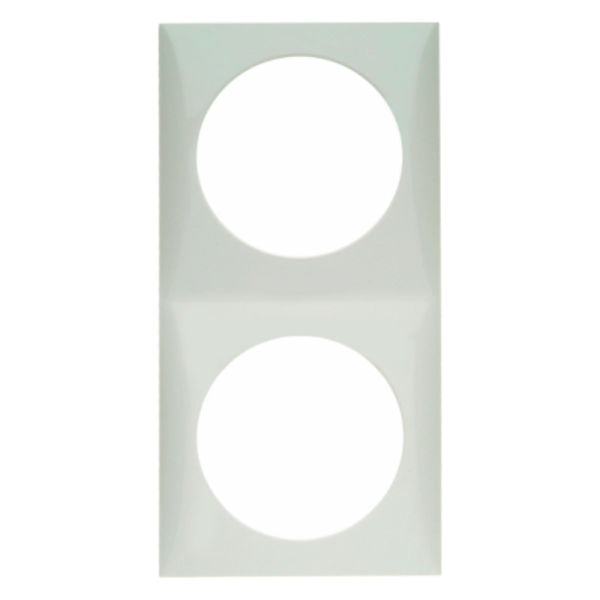 INTEGRO FLOW Rahmen 2fach polarweiß glänzend – 918262519