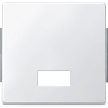 Wippe mit rechteckigem Symbolfenster, polarweiß, AQUADESIGN – 343819