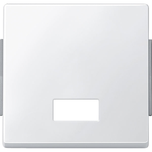 Wippe mit rechteckigem Symbolfenster, polarweiß, AQUADESIGN – 343819