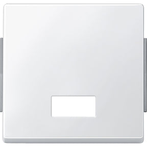 Wippe mit rechteckigem Symbolfenster, polarweiß, AQUADESIGN – 343819