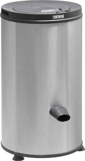 Wäscheschl.,2800U/min.,4.5kg,InoxGehäuse – 776203