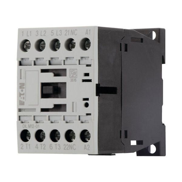 Leistungsschütz, 3-polig, 380 V 400 V 5,5 kW, 1 Ö, 24 V DC, Gleichstrombetätigung, Schraubklemmen – 276880