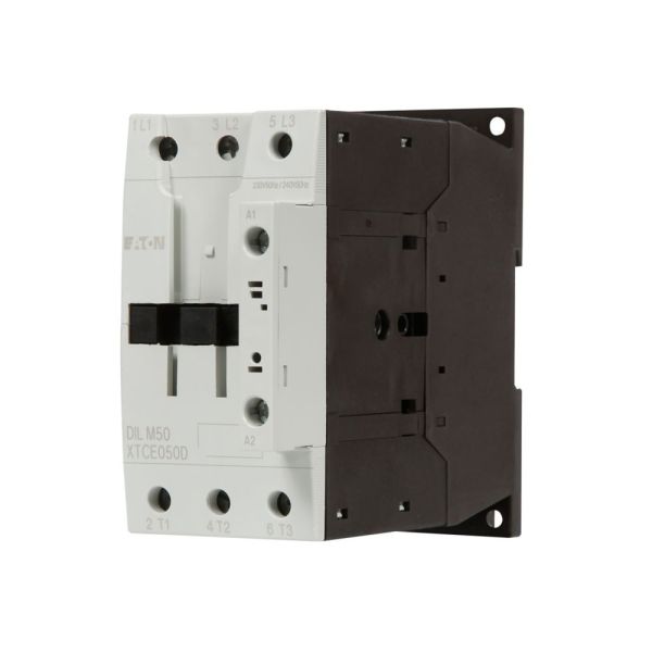 Leistungsschütz, 3-polig, 380 V 400 V 22 kW, 230 V 50 Hz, 240 V 60 Hz, Wechselstrombetätigung, Schraubklemmen – 277830