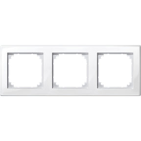 MERTEN M-SMART-Rahmen, 3fach, polarweiß glänzen d  – 478319