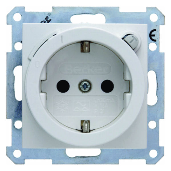 S.1/B.x SSD mit FI-Schutzschalter polarweiß glänzend – 47088989