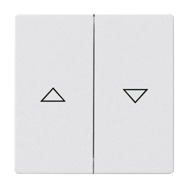 Wippe mit Aufdruck Pfeile für Jalousie 2-fach alusilber - Plattform 63 – 2CKA001751A2944