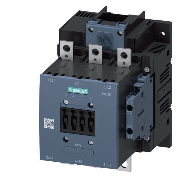 Schütz,AC-3e,185A/90kW/400V,3-polig,AC/DC220-240V,2S+2Ö,A.schiene/Schrauba. – 3RT10566AP36
