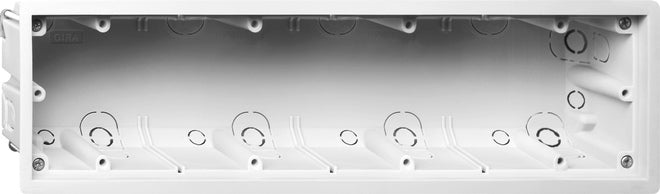 Gerätedose 4f flach Gira E2 – 289900