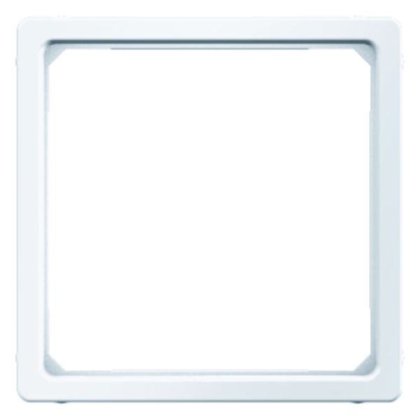 Q.x Adapterring für Zentralstück 50 x 50 mm polarweiß samt – 11096079