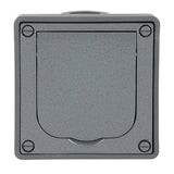 SCHUKO Steckdose Safety+ für Wandeinbau grau – 2CKA002011A3871