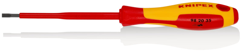 Schraubendreher für Schlitzschrauben, VDE 2K, 3,5 x 0,6 mm – 98 20 35