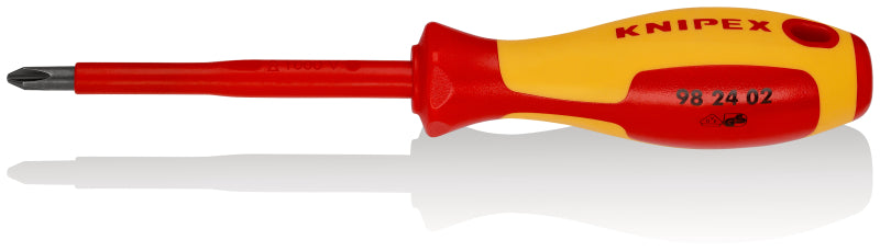 Schraubendreher für Kreuzschlitzschrauben Phillips® PH2, VDE – 98 24 02