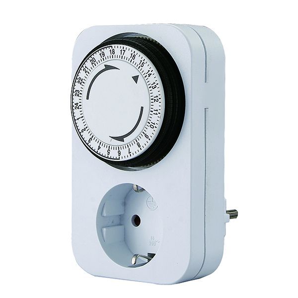 Mechanischer Timer 24h weiß – 852.101