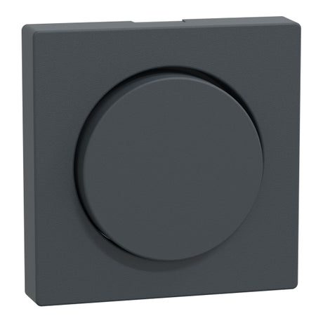 Zentralplatte mit Drehknopf, anthrazit, System M – MEG5250-0414
