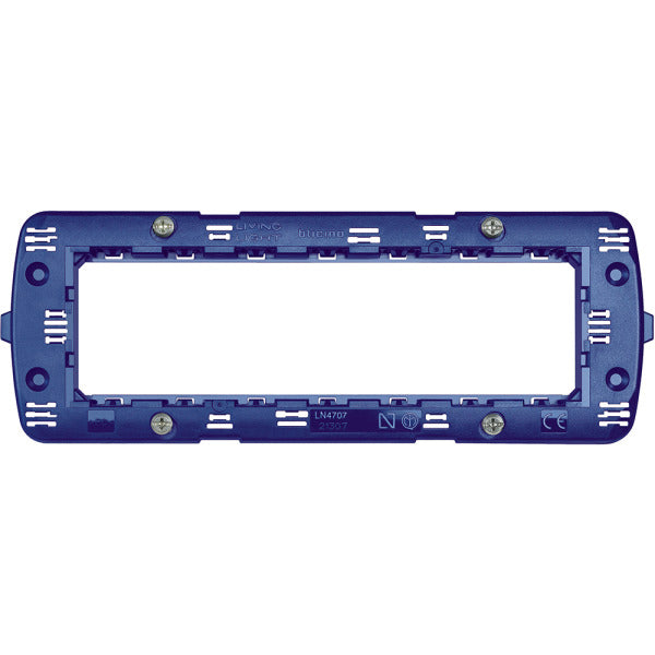 Kunststoff-Tragring 7-modulig für LIVINGLIGHT-Einsätze mit Schraubbefestigung – LN4707