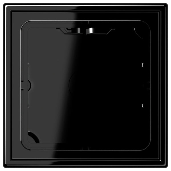Aufputz-Kappe 1fach, Serie LS, schwarz – LS581ASW