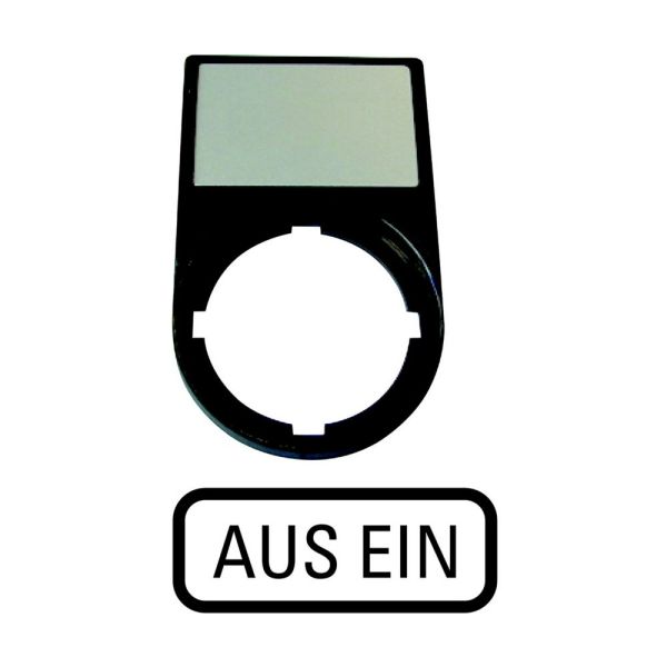 Träger, + Schild, AUS EIN – 216490