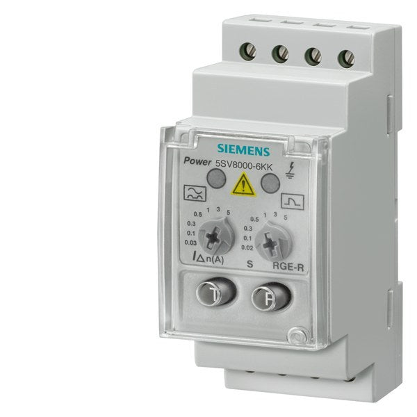 Differenzstrom- Überwachungsgerät analog, Typ A IDN 0,03A 5A 0,02 5 Sek. – 5SV80006KK