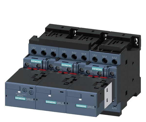 Stern-Dreieck-Kombination AC3, 11kW/400V DC24V, 3pol. S0 – 3RA24238XF321BB4