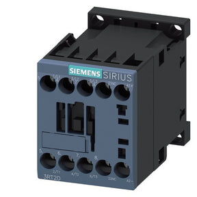SIEMENS Schütz, AC-3e, 9 A/4 kW/400V, 3-polig, D C 24V, 1Ö, Schraubanschluss  – 3RT20161BB42