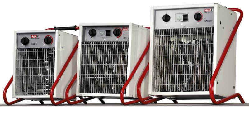 Heizlüfter 9 KW mit Timer