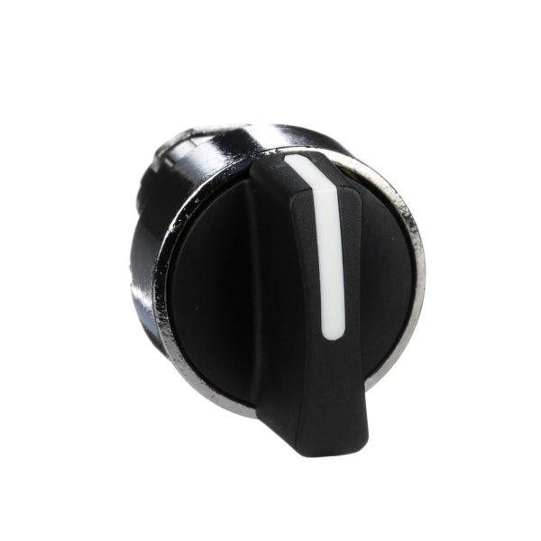 Wahlschalter Frontelement XB4, Metall, 22mm, schwarz, 3 Stell., Mi rastend – ZB4BD5