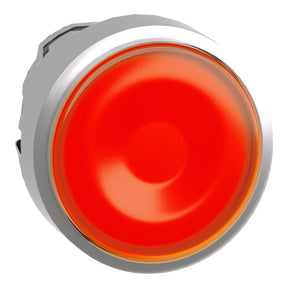 Leuchtdrucktaster Frontelement XB4, Metall, 22mm, orange, tastend, für LED – ZB4BW353