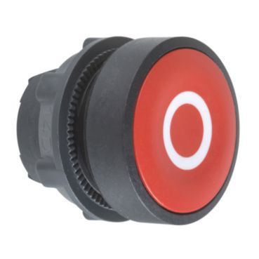 Drucktaster Frontelement XB5, Kunststoff, 22mm, rot, O, tastend – ZB5AA432