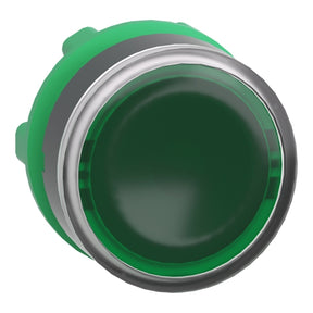 Leuchtdrucktaster Frontelement XB5, Kunststoff, 22mm, grün, für LED – ZB5AW333