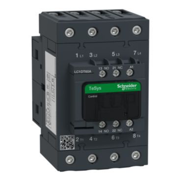 Leistungsschütz, 4p+1S+1Ö, 60A/AC1, Spule 230V 50/60Hz – LC1DT60AP7